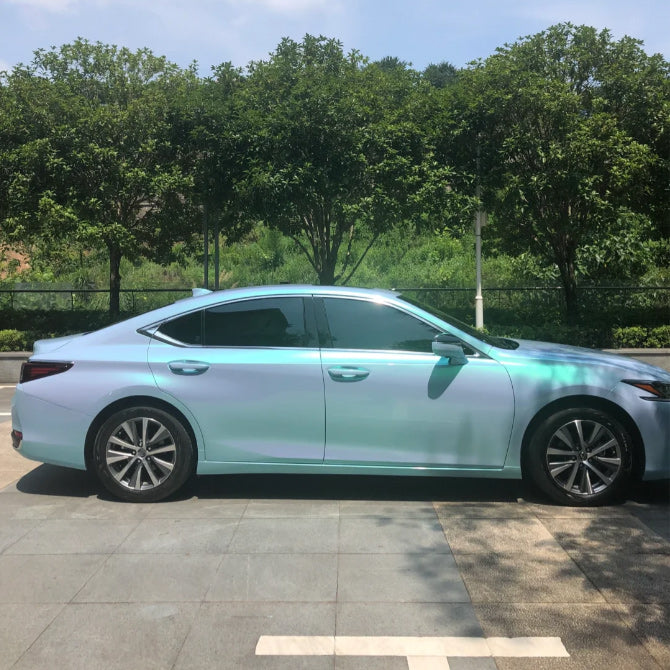 Quality Gloss Twin Candy Pearl Aurora Car Vinyl Wrap