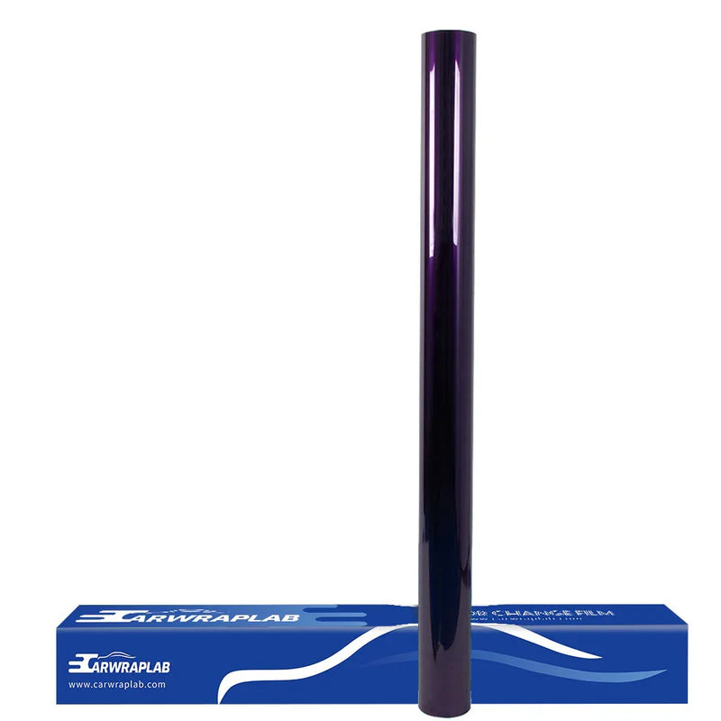 Glossy Metallic Midnight Purple Vinyl Wrap