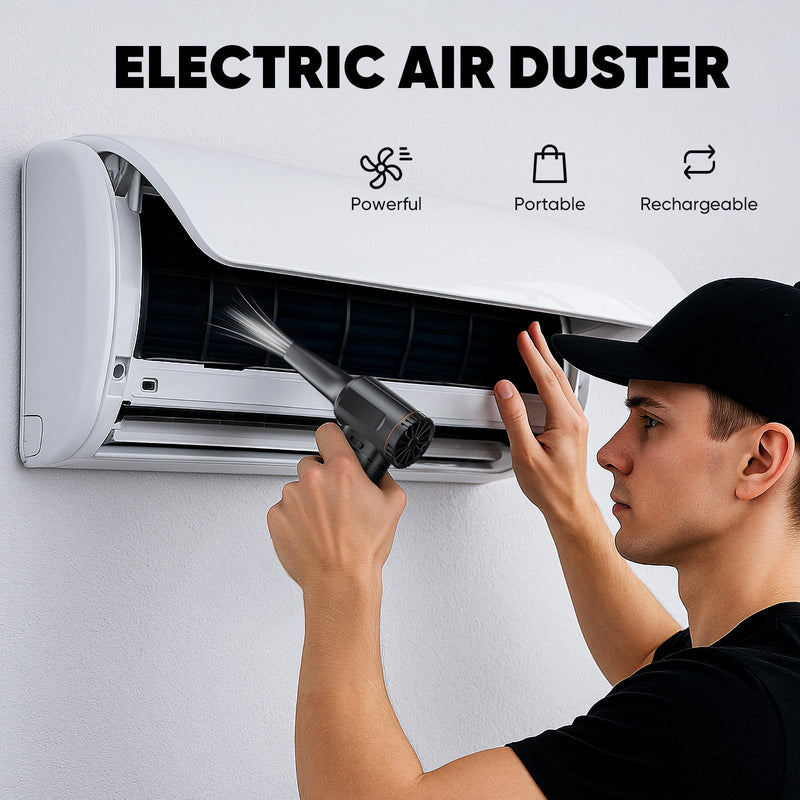 F11 Electric Air Duster, Compressed Air Blower Gun