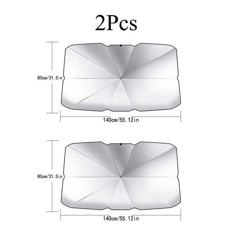 Foldable Windshield Sunshade