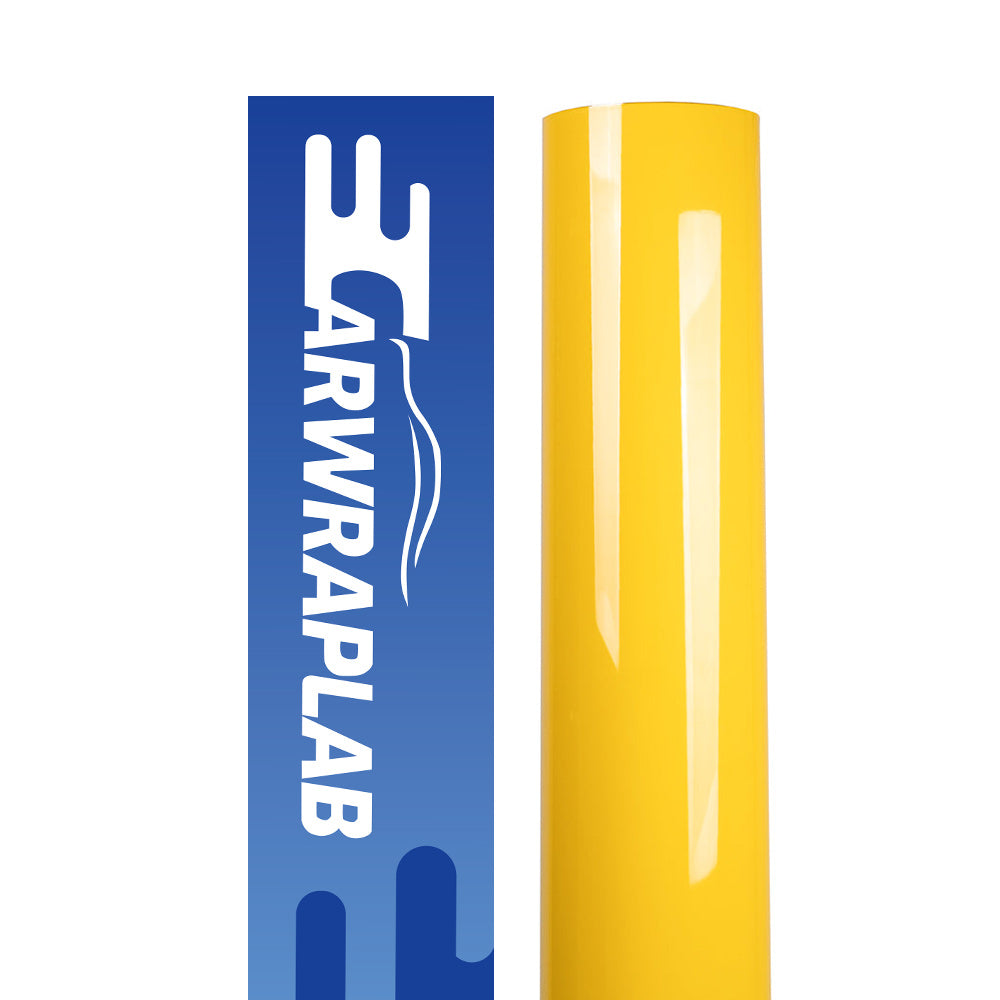 High Glossy Racing Yellow Color Paint Protection Film