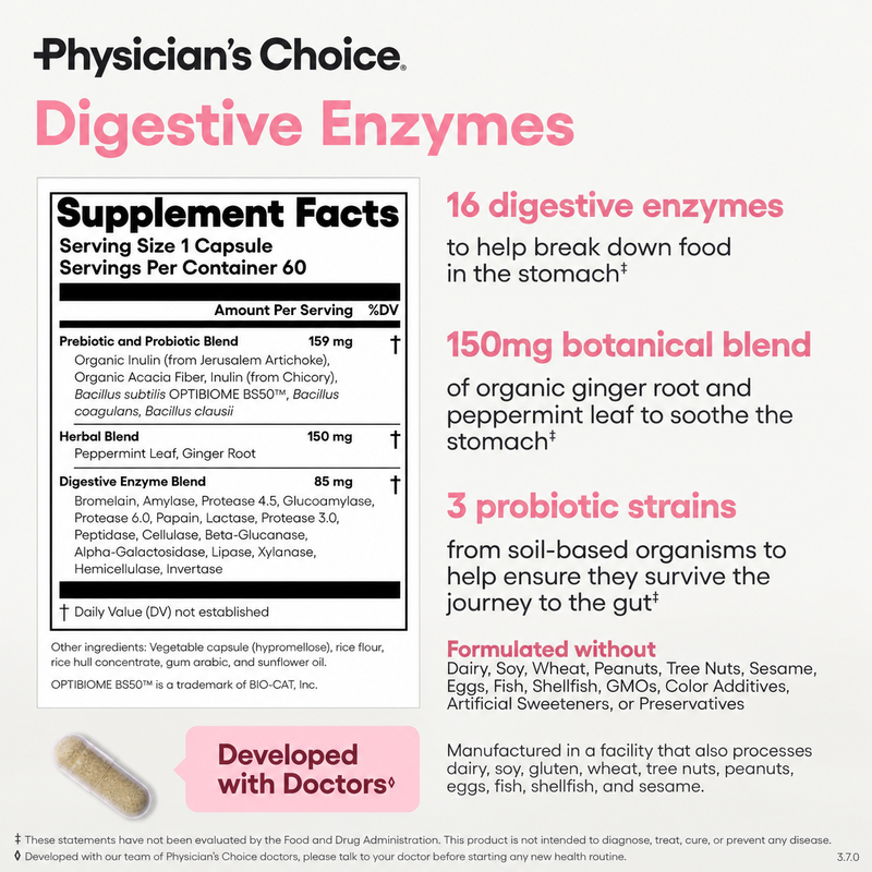 Physician's Choice Digestive Enzymes