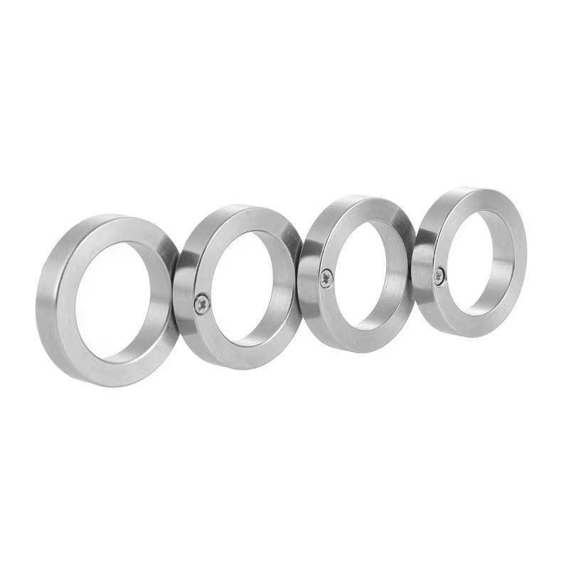Steel Foldable Four-Finger Defense Ring-GS140