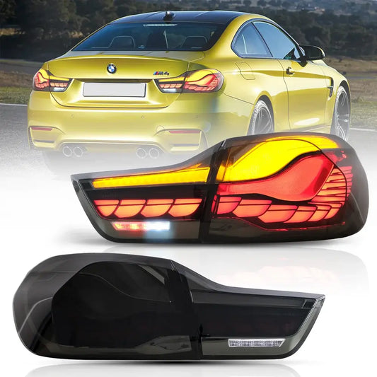 14-20 BMW 4 Series F32 F33 F36 / M4 F82 F83 Tail Lights With LED GTS Style