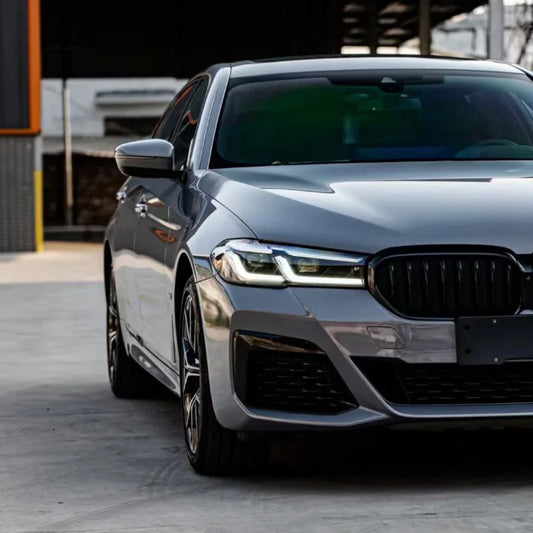 Quality Gloss Bernina Grey Car Vinyl Wrap