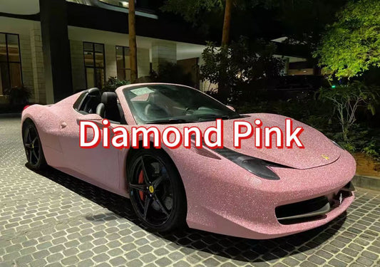 Super Diamond Pink Car Vinyl Wrap: Elevate Your Vehicle with a Bold, Premium Finish