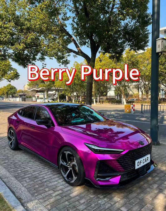 2026 Trends: Why PET Berry Purple Car Vinyl Wrap is a Must-Have