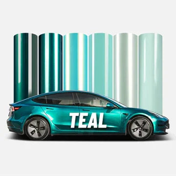 Teal Vinyl Wraps