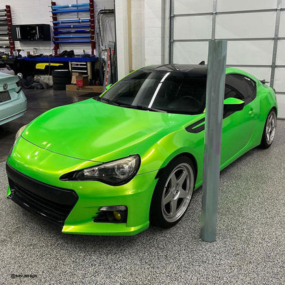 Candy Metallic Neon Green Vinyl Wrap