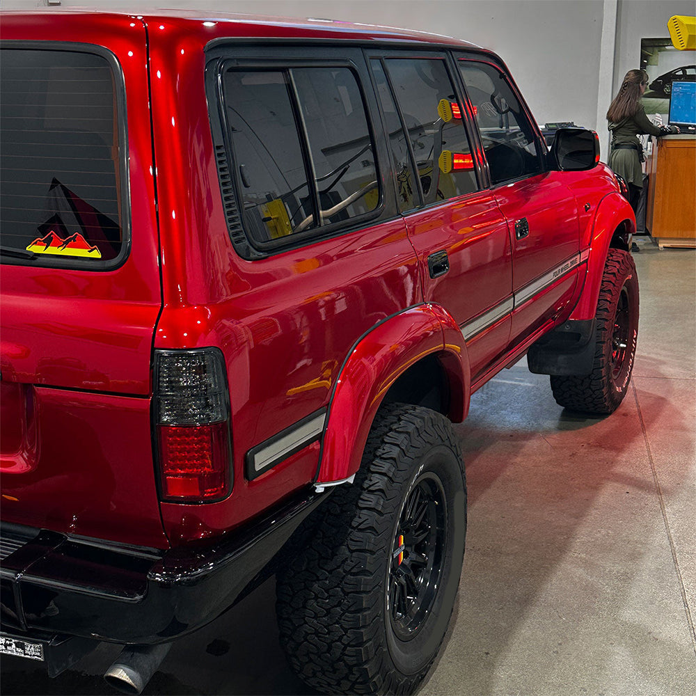 Glossy Metallic Vampire Red Color PPF (Paint Protection Film)