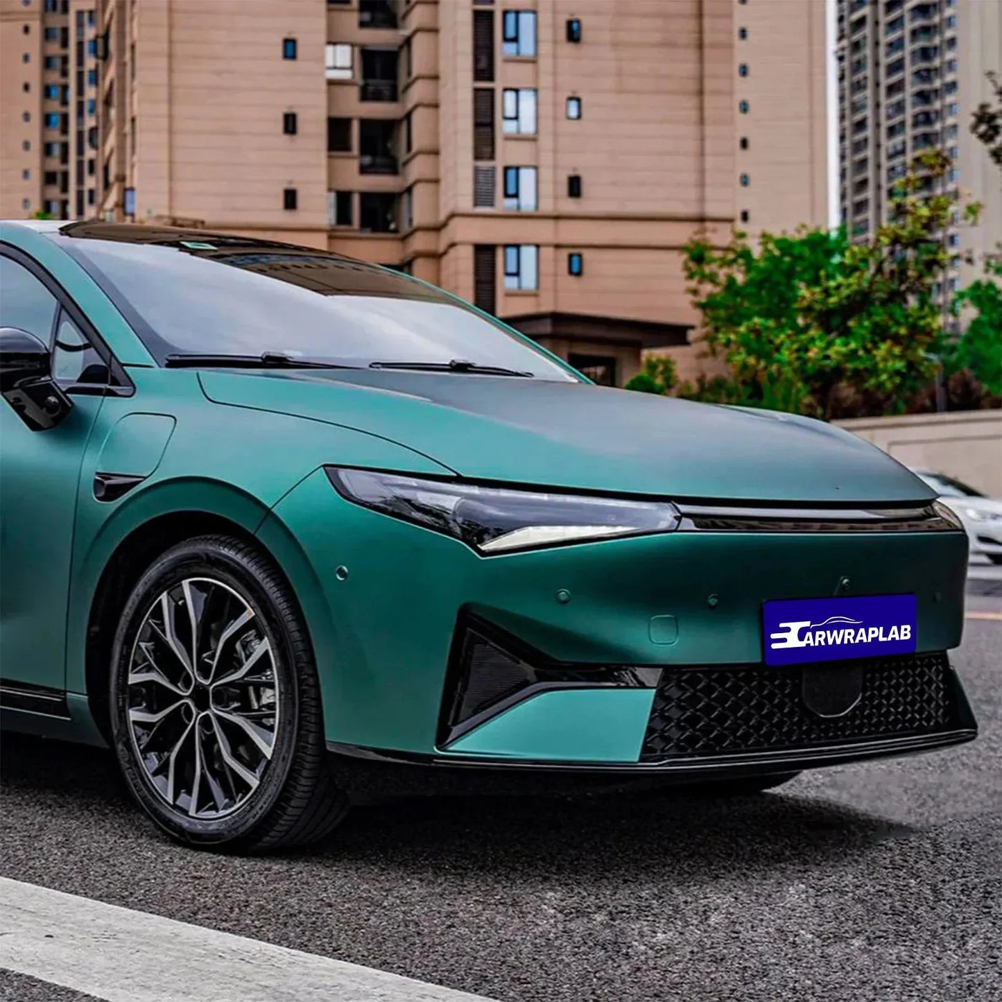 satin chrome paolo veronese green vinyl wrap