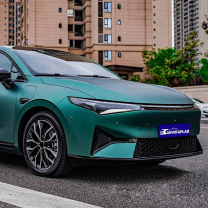 satin chrome paolo veronese green vinyl wrap