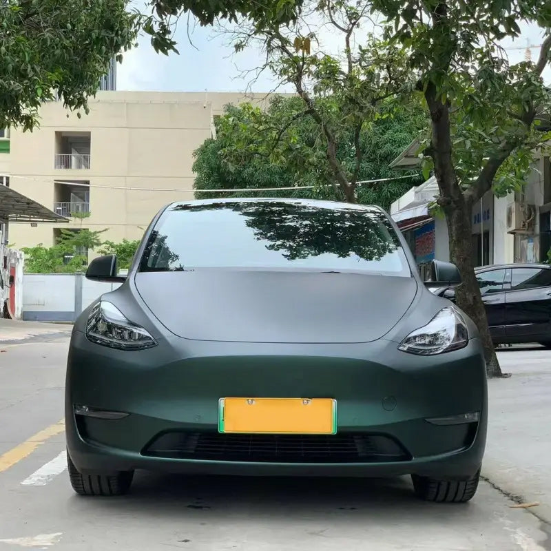 Film de protection pour voiture Tesla Ultra-Mat Vert Diamant