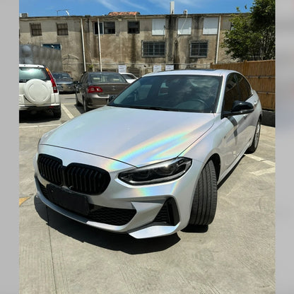 Quality Glossy Laser White Car Vinyl Wrap