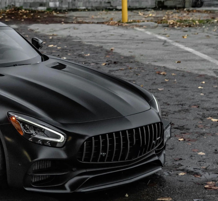 Quality Matte Black Car Vinyl Wrap