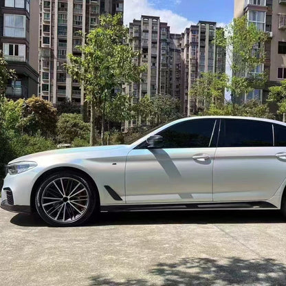 Vinilo para coche con acabado láser blanco mate de calidad