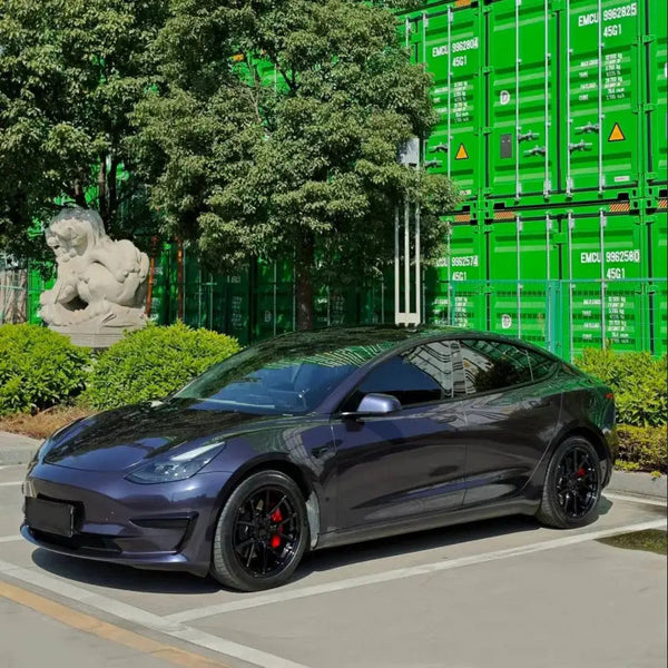 Quality TPU BMW Carbon Black Metallic Car Vinyl Wrap