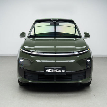 high glossy rifle green vinyl wrap