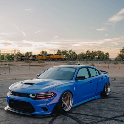 BMW Benz Glossy Diamond Blue Red Car Vinyl Wrap