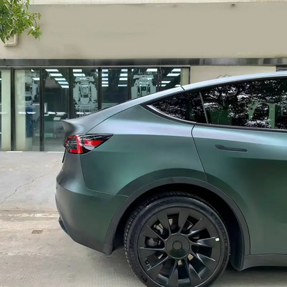 Film de protection pour voiture Tesla Ultra-Mat Vert Diamant