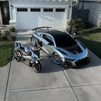 Matte Chrome Alexander Silver