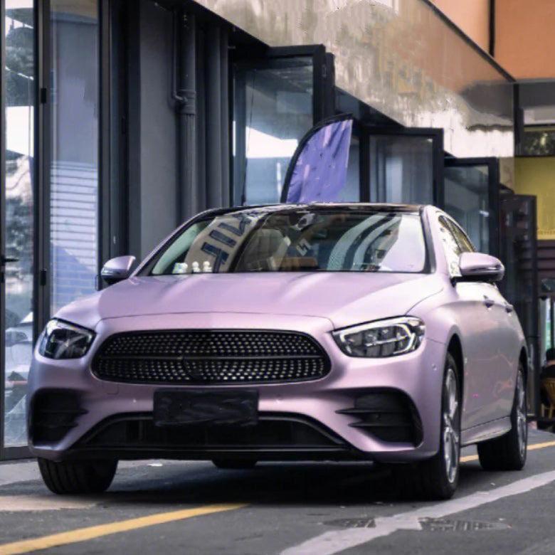Quality Matte Pink Purple Car Vinyl Wrap