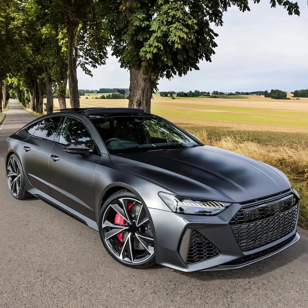 Film de protection pour voiture PET gris AMG métallisé mat 