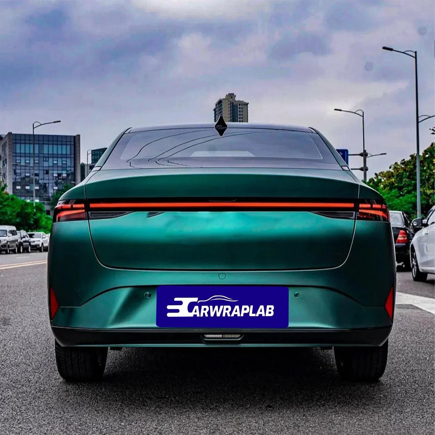 satin chrome paolo veronese green vinyl wrap