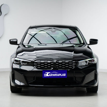 Super glossy piano black vinyl wrap