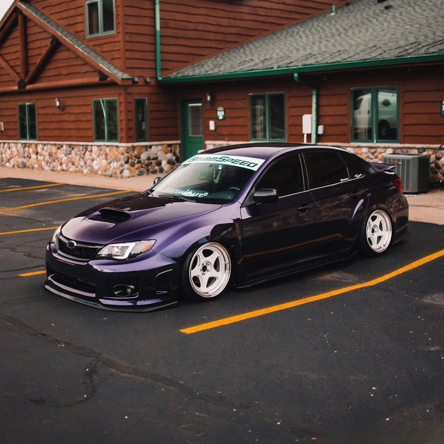 Glossy Metallic Midnight Purple Vinyl Wrap