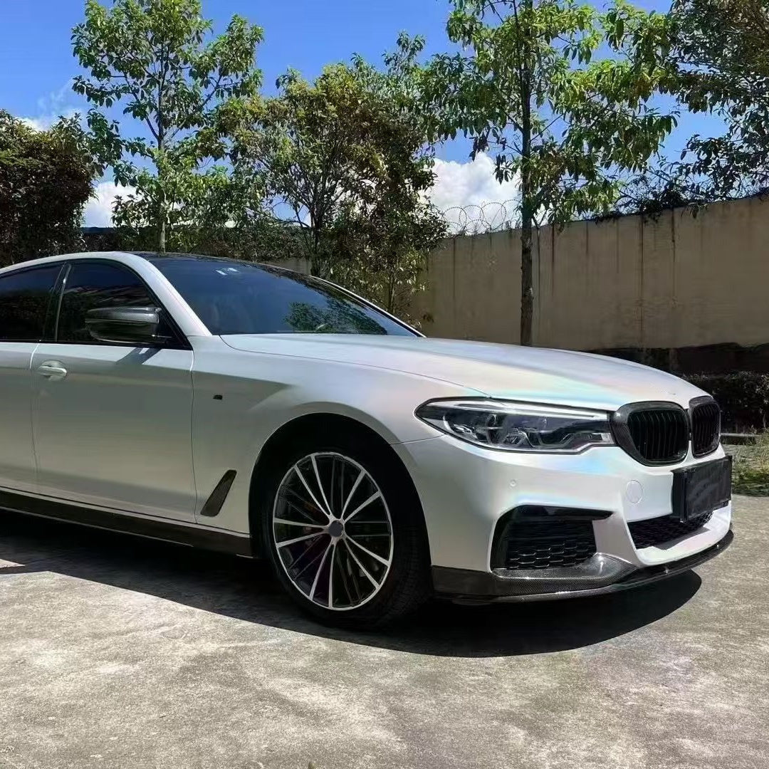 Vinilo para coche con acabado láser blanco mate de calidad