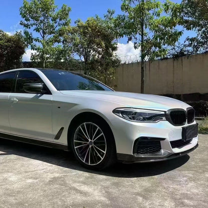 Vinilo para coche con acabado láser blanco mate de calidad