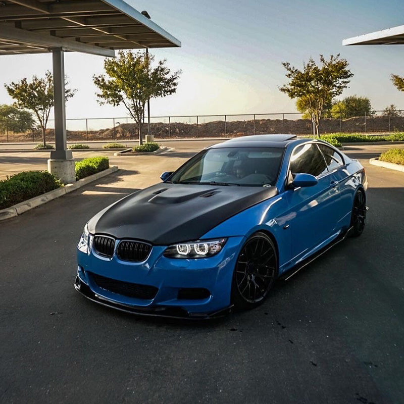 high glossy laguna blue vinyl wrap