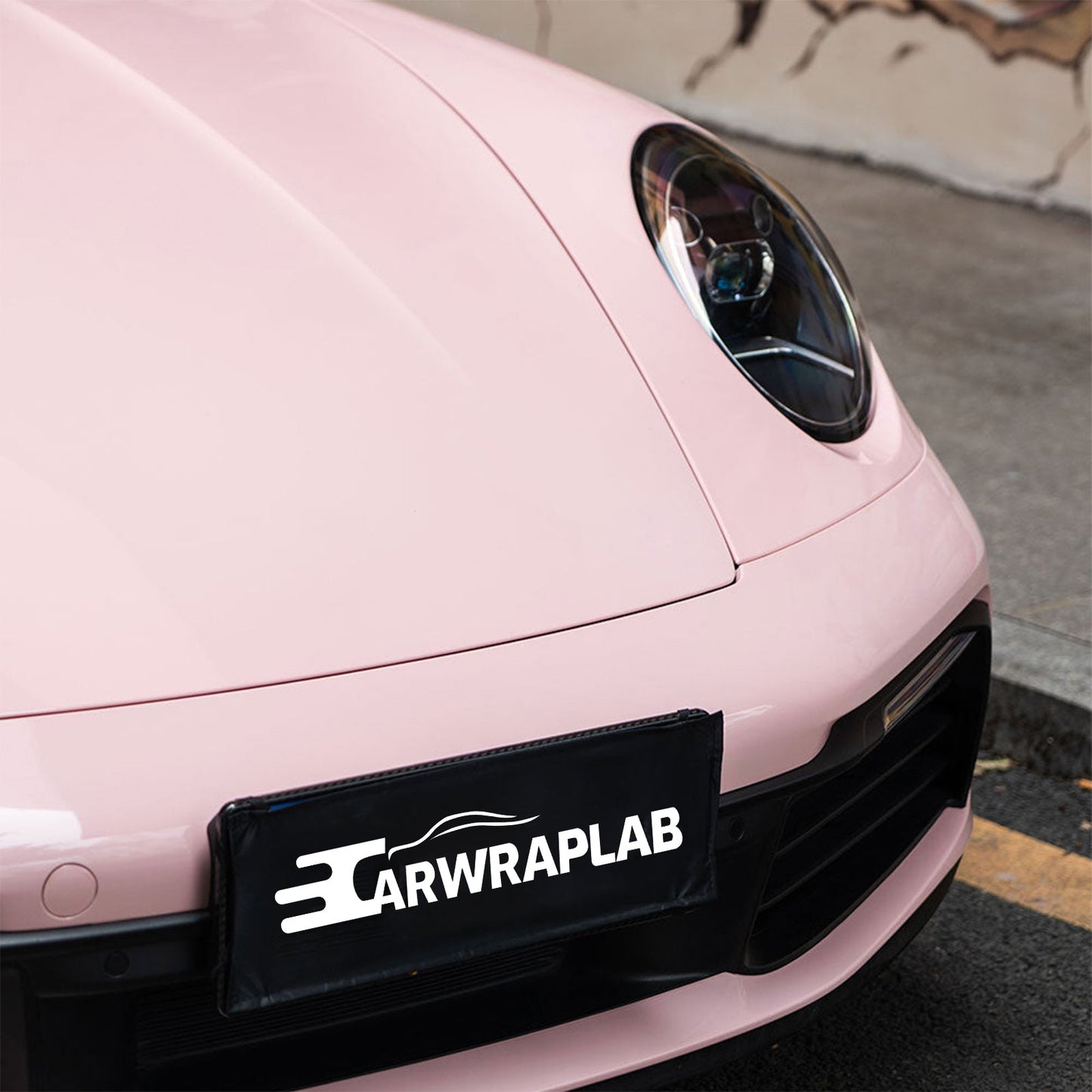 high glossy piggy pink vinyl wrap