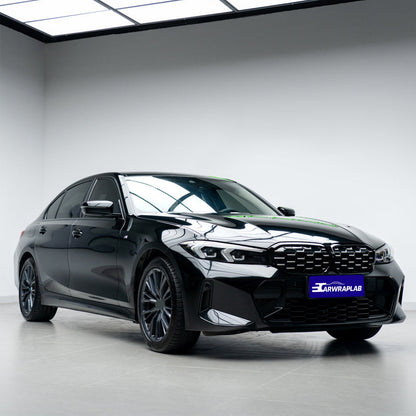 Super glossy piano black vinyl wrap