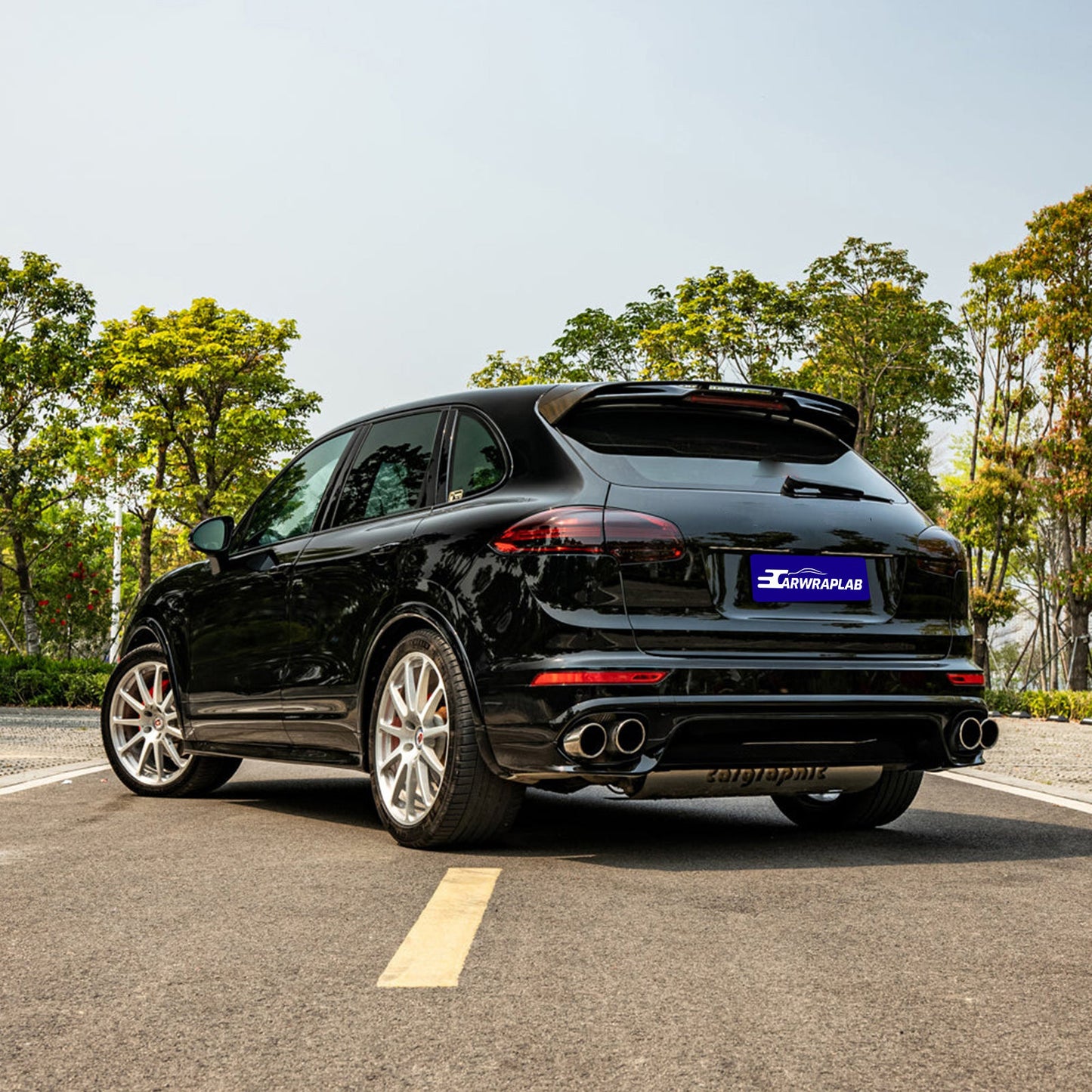 high glossy paint black vinyl wrap