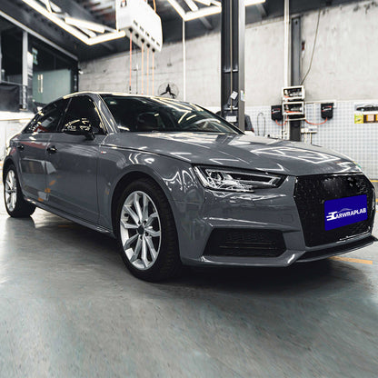 super glossy nardo gray vinyl wrap