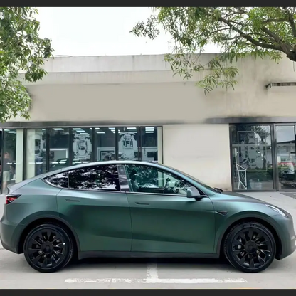 Film de protection pour voiture Tesla Ultra-Mat Vert Diamant