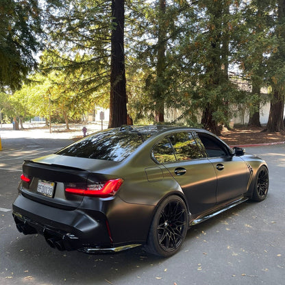 Quality Matte Black Car Vinyl Wrap