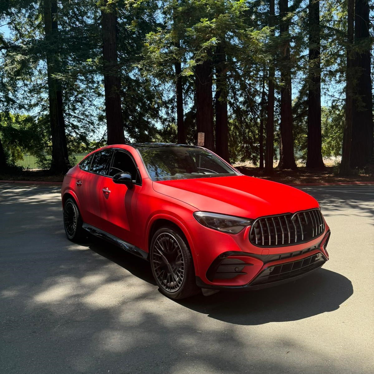 Quality Satin Chrome Prismatic Red Car Vinyl Wrap