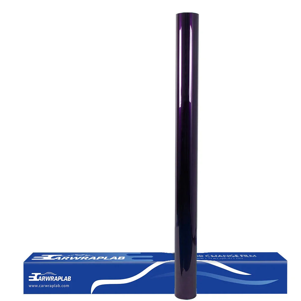 Glossy Metallic Midnight Purple Vinyl Wrap