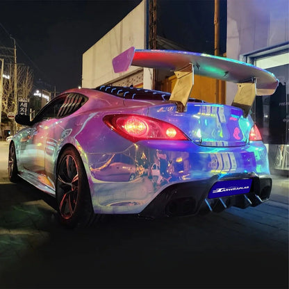 opal chrome white vinyl wrap