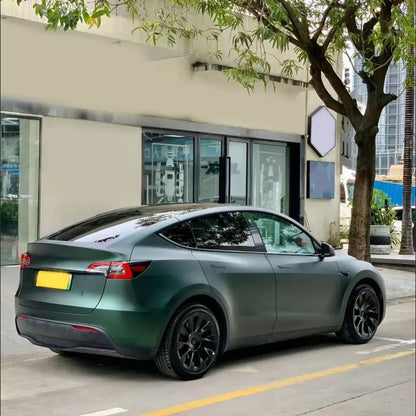 Film de protection pour voiture Tesla Ultra-Mat Vert Diamant