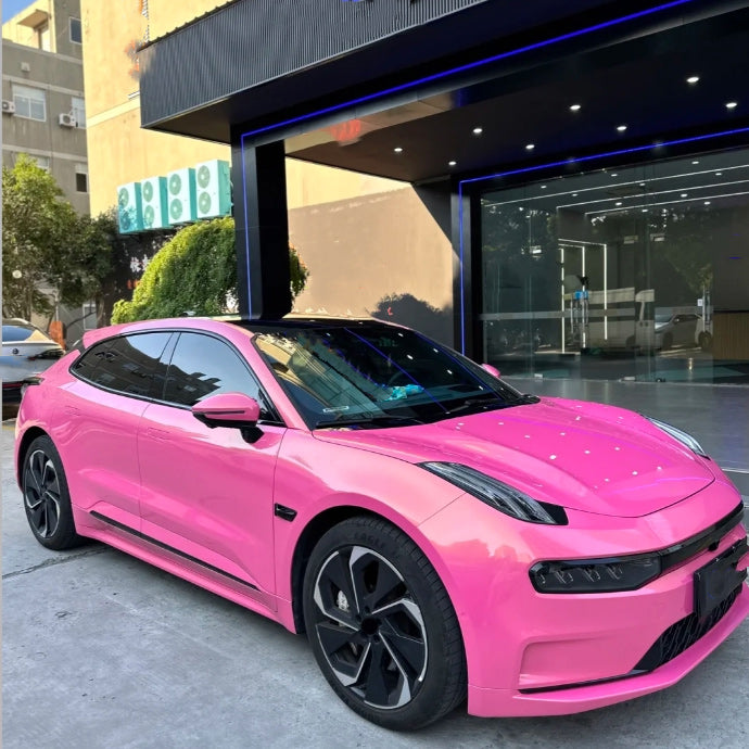 Glossy Diamond Gold Pink