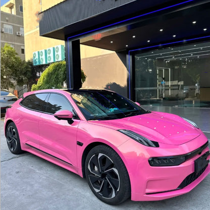 Glossy Diamond Gold Pink