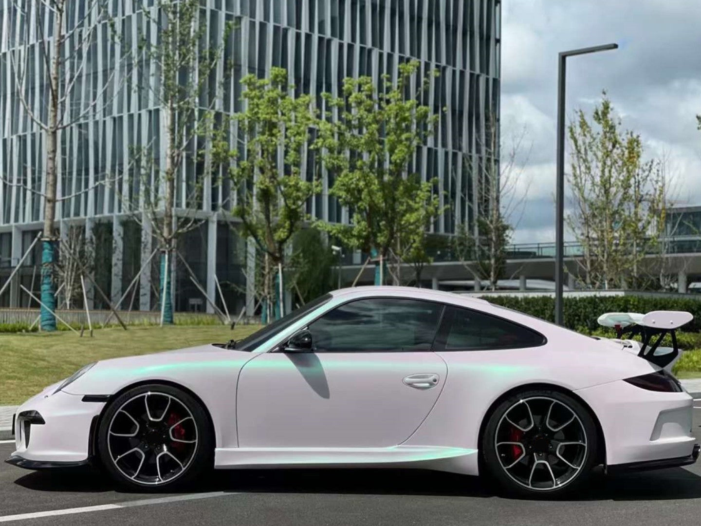 Quality Matte Aurora Pearl Car Vinyl Wrap