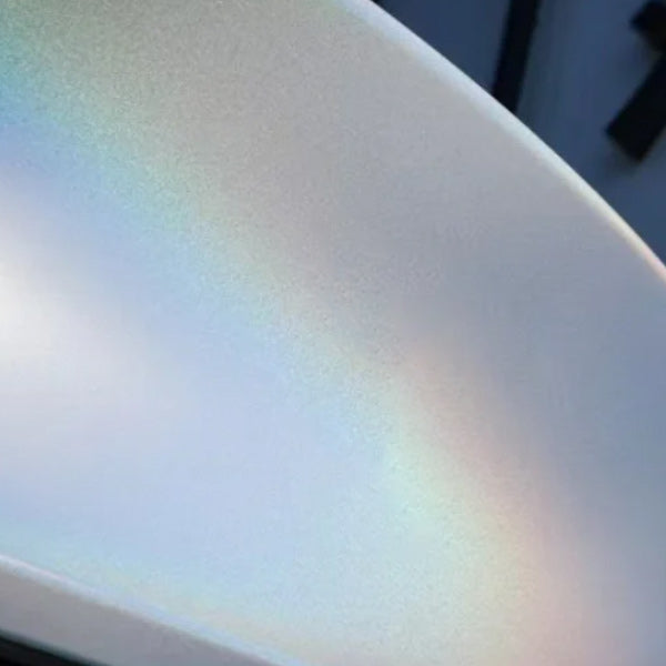 Vinilo para coche Toyota Tesla blanco láser mate