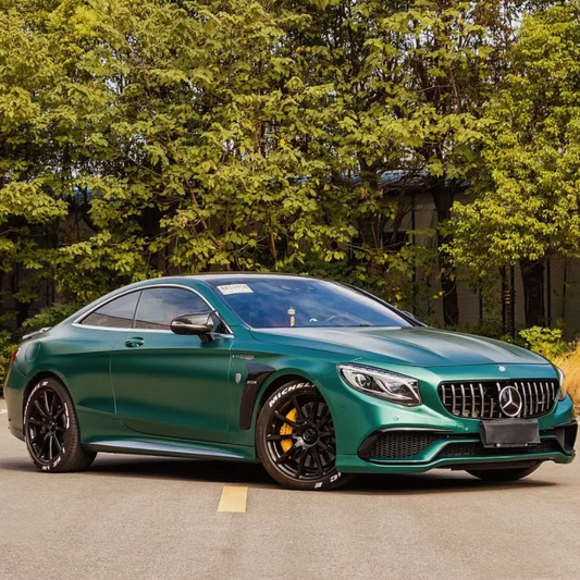 Quality Matte Metallic Emerald Green Car Vinyl Wrap