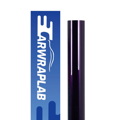 Glossy Metallic Midnight Purple Vinyl Wrap
