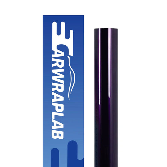 Glossy Metallic Midnight Purple Vinyl Wrap